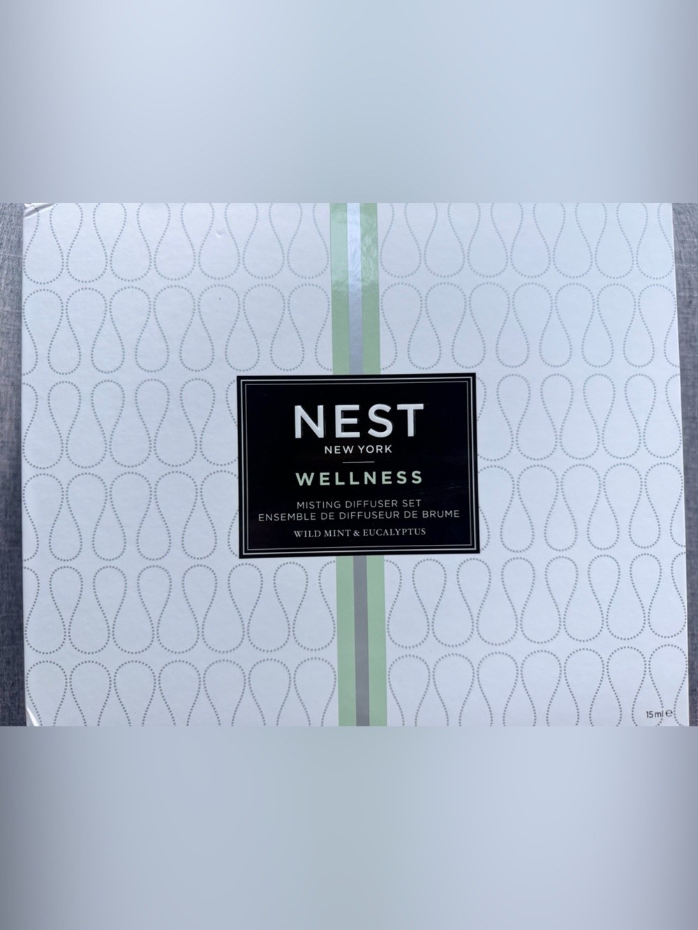 NEST Fragrances Wellness Misting Diffuser Set - Wild Mint and Eucalyptus